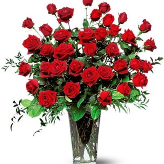 Three Dozen Red Roses