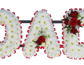 Dad In Flowers