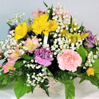 Basket Of Cheer Bouquet