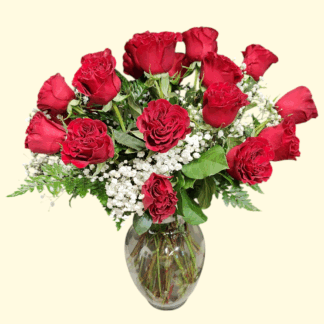 Two Dozen Medium Red Roses