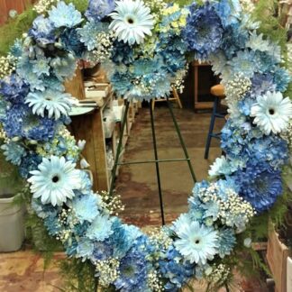 Blue Open Heart