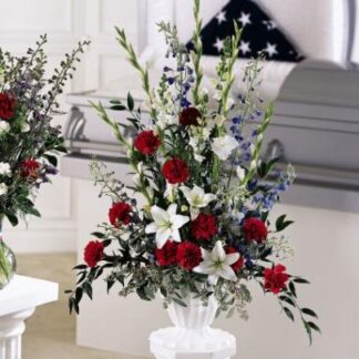 American Funeral Basket
