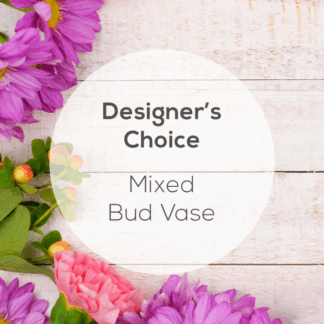 Designer's Choice Bud Vase