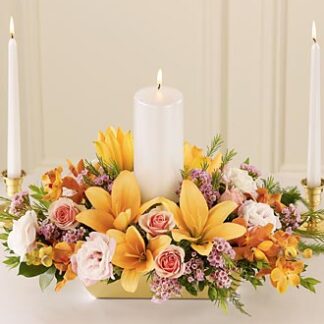 Infinite Love Unity Candle Arrangement