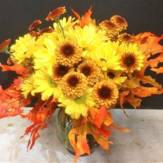 Fall Daisy Bowl