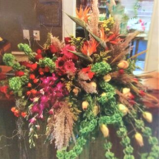 Tropical Modern Casket Cover