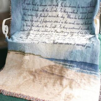 Footprints in the Sand II Throw