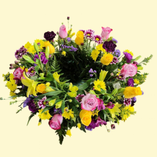 LSU Cremation Wreath