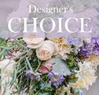 Designer Choice Blue Casket Cover