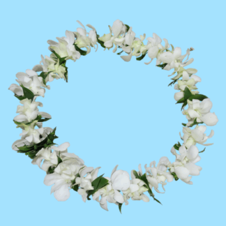 White Orchid Lei