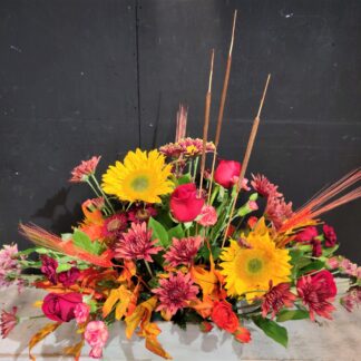 Fall Box Centerpiece