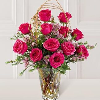 The Blazing Beauty Rose Bouquet