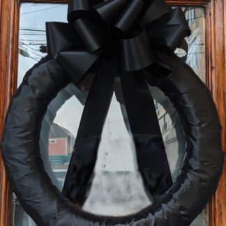 Mourning Door Wreath