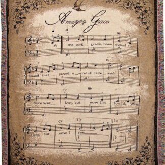 Amazing Grace Song Throw