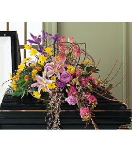 Spring Casket Cover