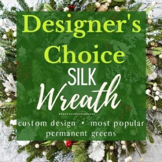 Designer's Choice Silk Christmas Wreath
