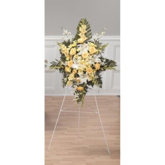 Yellow & White Standing Spray