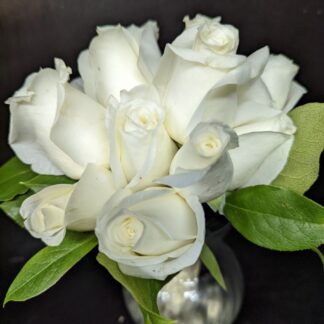 White Rose Hand-Tied