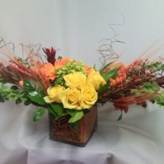 Modern Thanksgiving centerpiece