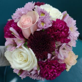 Pink, White and Lavender Nosegay