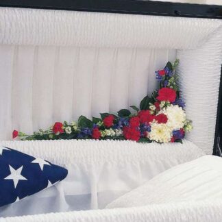 Patriotic Casket Corner Piece
