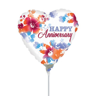 Anniversary Air-Filled Mylar
