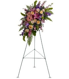 Crescent Spray on a Stand
