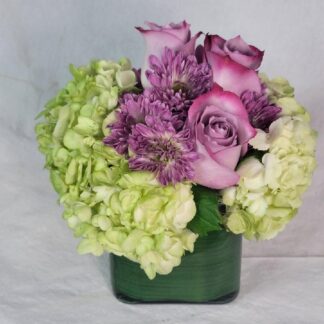Green & Lavender Pave'