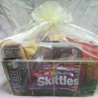 Small Heroman's Chocolate & Candy Basket