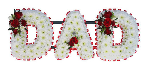 Dad In Flowers