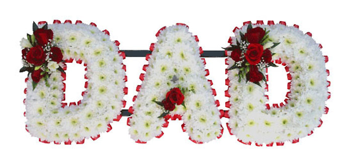 Dad In Flowers