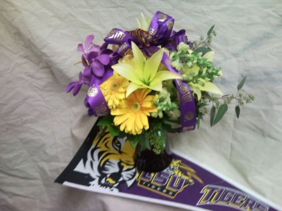 LSU Vase