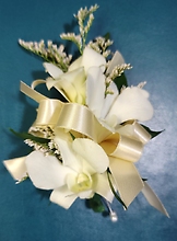 White Orchid Pin-On