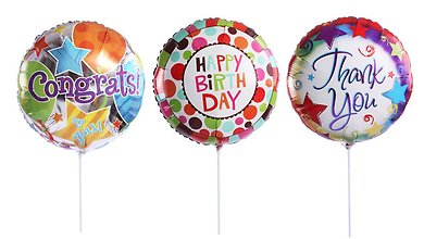 Air-filled Mylar Balloon all occasions