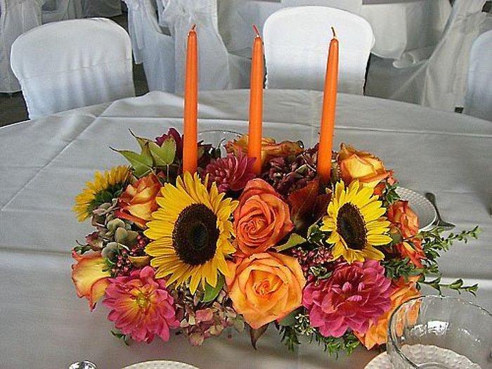 Large Thanksgiving Centerpiece