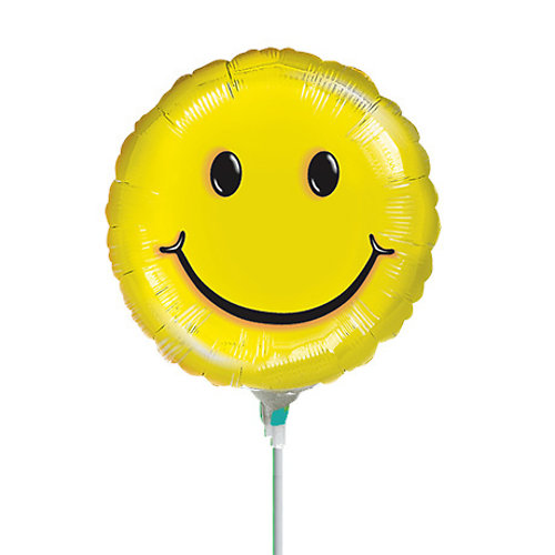Smiley Face Air-Filled Mylar