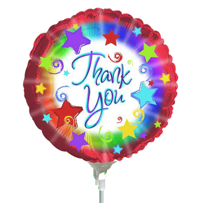 Thank You Air Filled Mylar