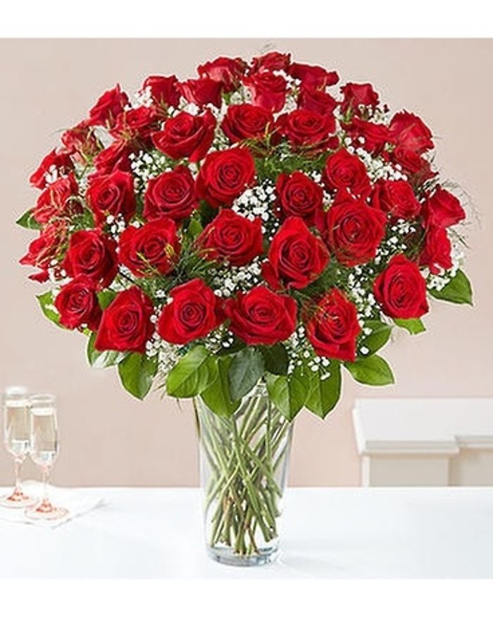 4 Dozen Red Roses