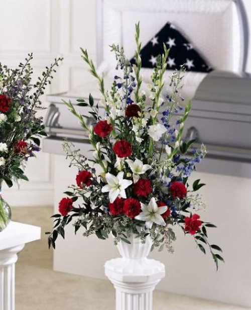 American Funeral Basket