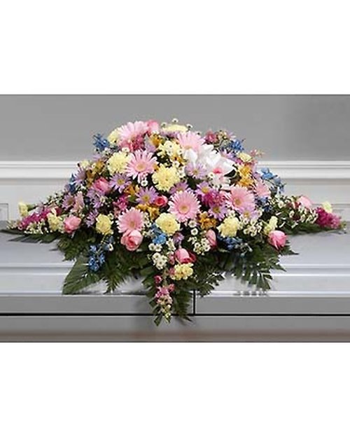 Spring Mix Casket Cover