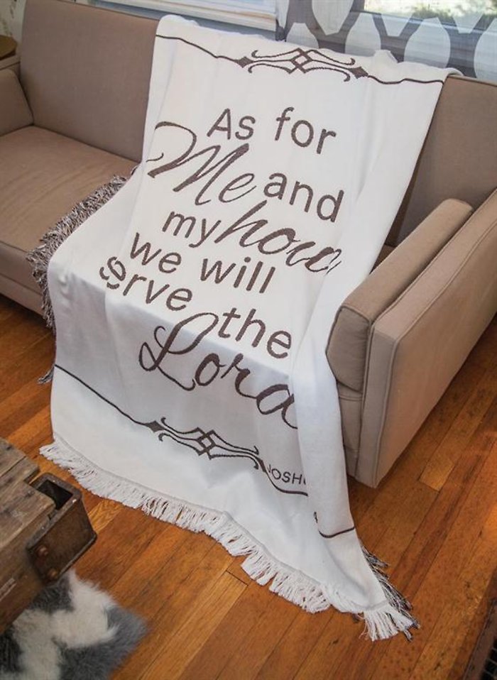 Serve the Lord Throw