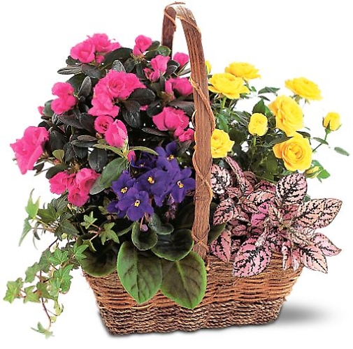 Blooming Garden Basket