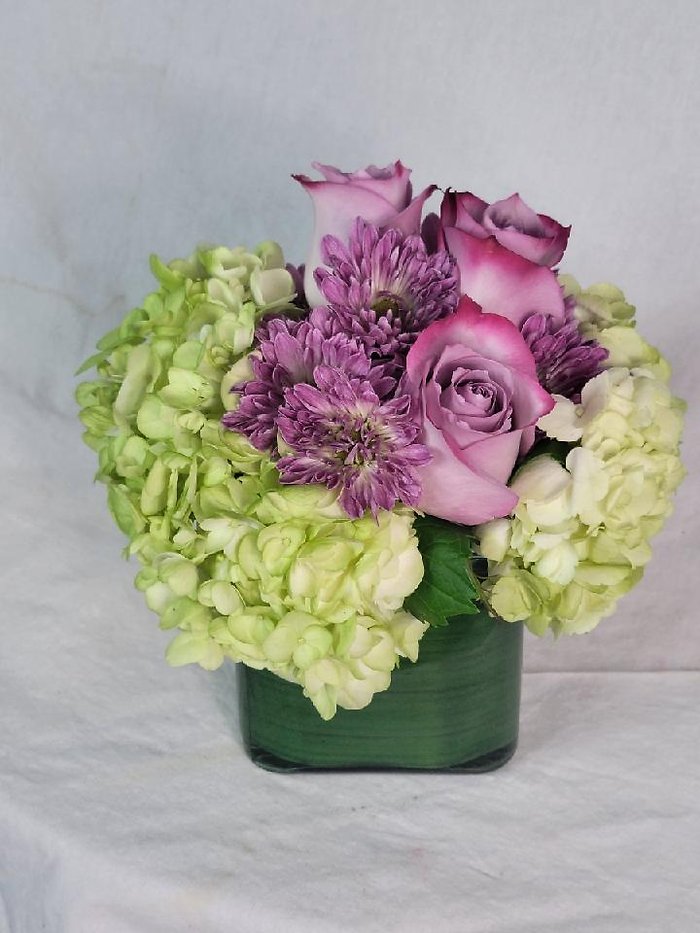 Green & Lavender Pave\'