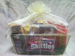 Small Heroman\'s Chocolate & Candy Basket