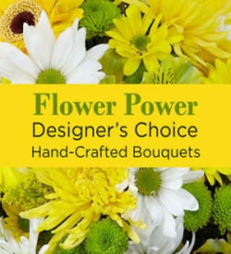 Designer Choice Yellow Funeral Basket