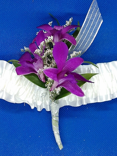 Purple Orchid Armband