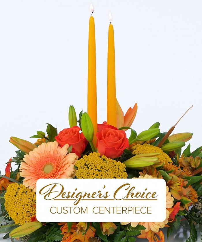 Designer\'s Choice Fall Centerpiece