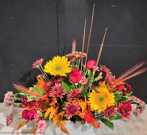 Fall Box Centerpiece
