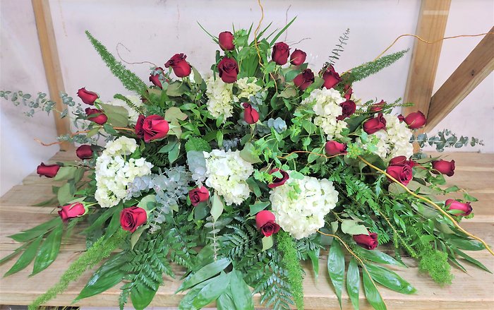 All My Love Casket Cover