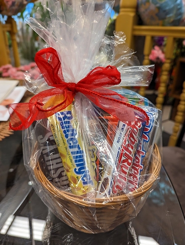 Small Chocolate & Candy Basket